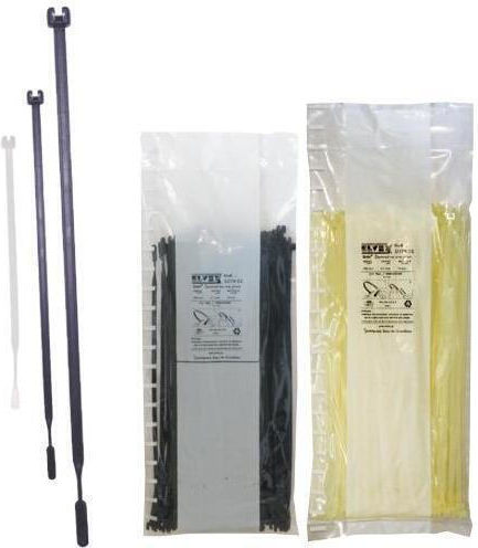 Elvhx Cable Ties Plastic 520mm x 7.7mm in Multicolour Colour (100 pcs) (1083)