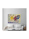 I-gallery Yellow Red Blue Painting Copy of Wassily Kandinsky on Canvas 120x80cm