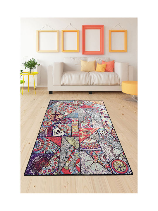 Rug Rectangular Multicolour