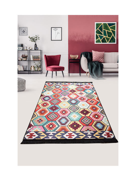 Rug Rectangular Multicolour