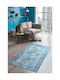 Rug Rectangular Blue