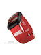 MobyFox Marvel Edition Armband Silikon Rot (Apple Watch 38/40/41/42mm)