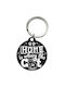 Nostalgic Art Keychain Portofel Metalic Negru