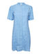 ICHI Sommer Mini Kleid Blau