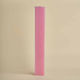 Easter Candle Flat Scented Pink
