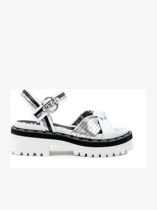 Women's Flat Sandals White