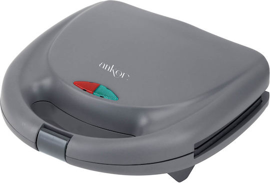 Ankor Τοστιέρα για 2 Τοστ 750W Γκρι