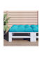 vidaXL Wasserdichtes Sitzbank-Kissen Palette Beige 70x70cm