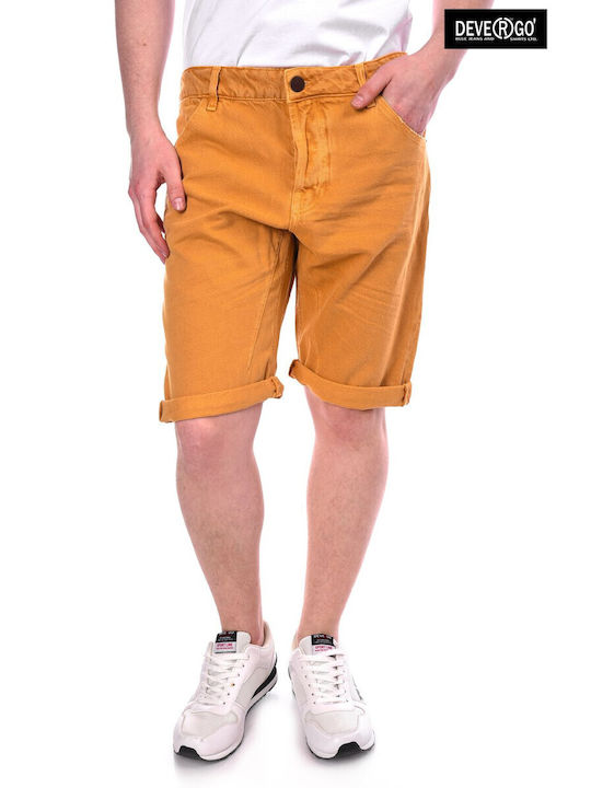 Devergo Men's Shorts Yellow