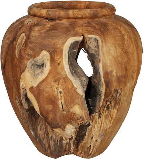 Holzvase Braun Abmessung 41x50cm