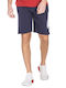 District75 Sportliche Herrenshorts Blau