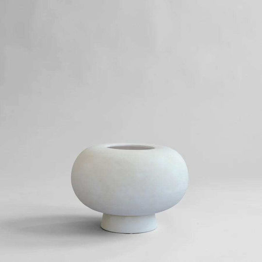 101 Copenhagen Ceramic Vase White 23.5x23.5cm