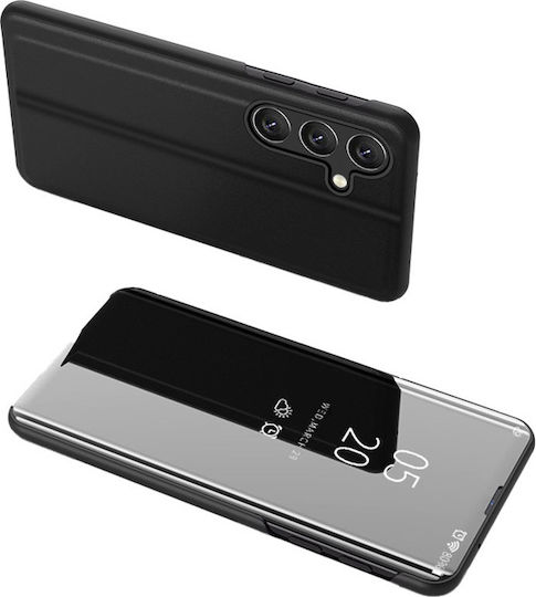 Powertech Book Plastic Negru (Galaxy A54)