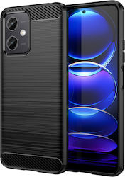 Powertech Umschlag Rückseite Schware (Redmi Note 12 5G / Poco X5 5G) Powertech Umschlag Rückseite Schware (Redmi Note 12 5G / Poco X5 5G)