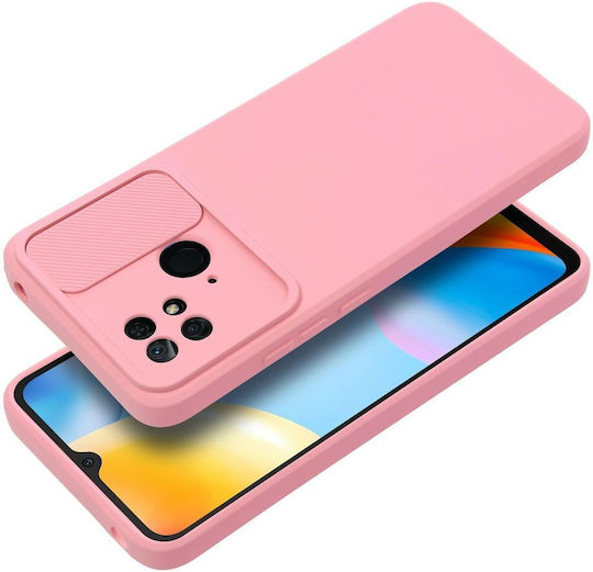 Slide Umschlag Rückseite Silikon 0.2mm Rosa (Redmi Note 12 4G)