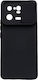 Powertech Umschlag Rückseite Silikon Schwarz (Xiaomi 13 Pro)