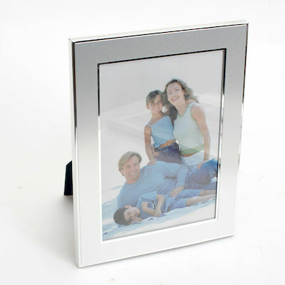 Metallic Photo Frame with Silver Frame