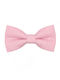 JFashion Linen Handmade Bow Tie Pink