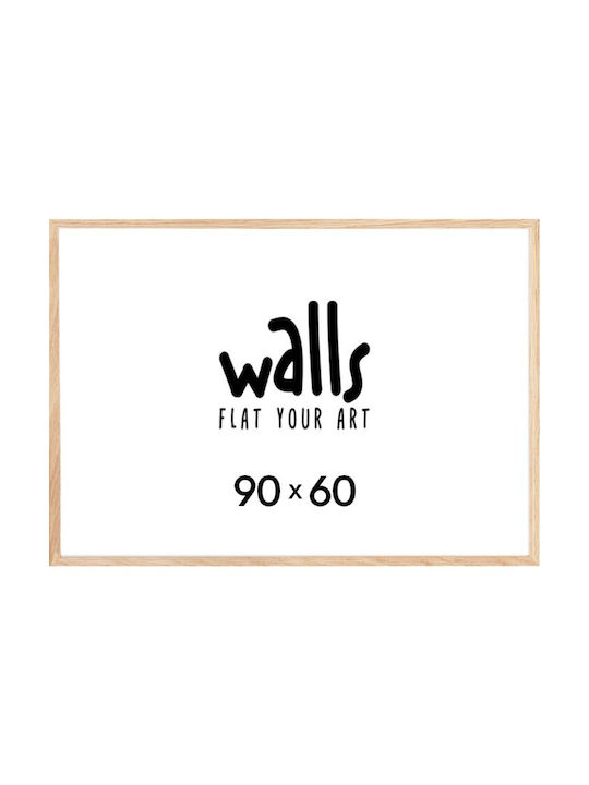 Walls Κορνίζα Τοίχου Ξύλινη με Μπεζ Πλαίσιο