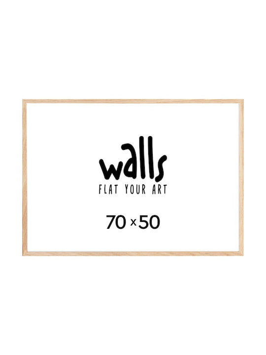 Walls Κορνίζα Τοίχου Ξύλινη με Μπεζ Πλαίσιο