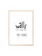 Walls Wooden Wall-Mounted Photo Frame With Beige Frame