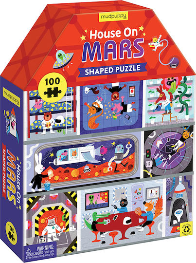 Παιδικό Puzzle House On Mars 100pcs Mudpuppy