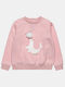 Alouette Kinder Sweatshirt Rosa