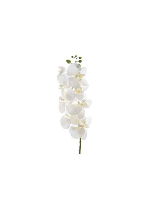 Artificial Decorative Branch Orchid White 1pcs