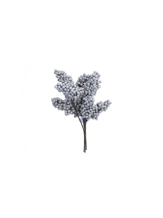 Bouquet of Artificial Flowers Gray 24cm 1pcs