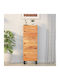 Office Storage Metal Cabinet Natural L40xW33xH110cm