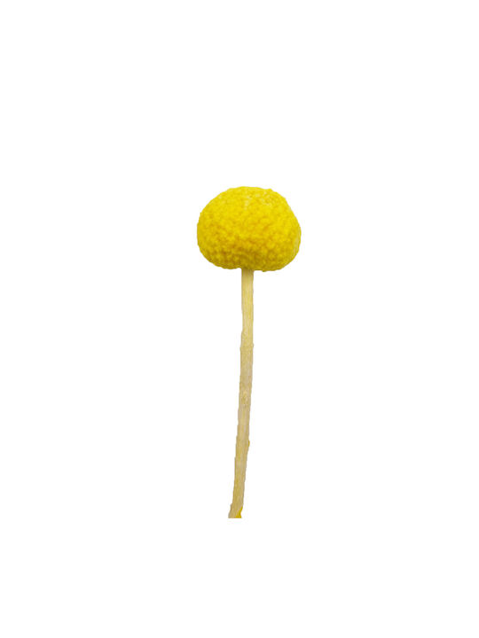 Ramură Decorativă Artificială Floare Yellow 60cm 1buc