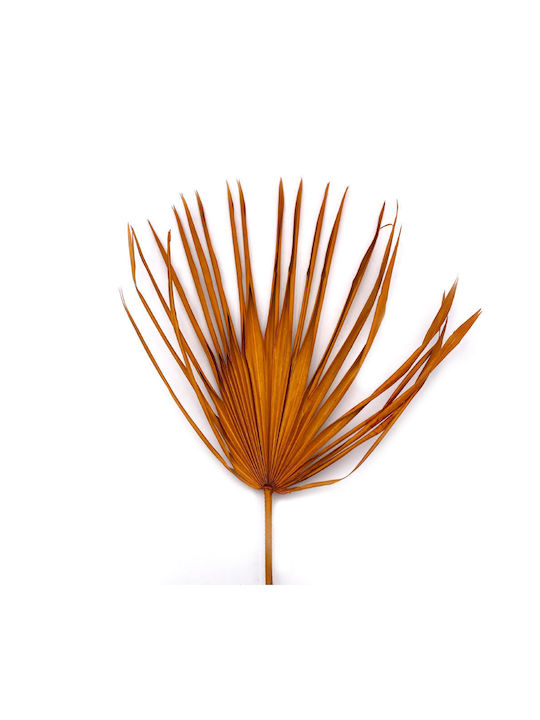 Artificial Decorative Branch Palm Tree Orange 50cm 1pcs