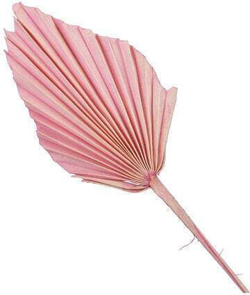 Artificial Decorative Branch Palm Tree Pink ED Collection