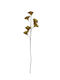 Artificial Decorative Branch Gold 1pcs