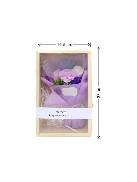 Bouquet of Artificial Flowers Lilac 27cm 1pcs