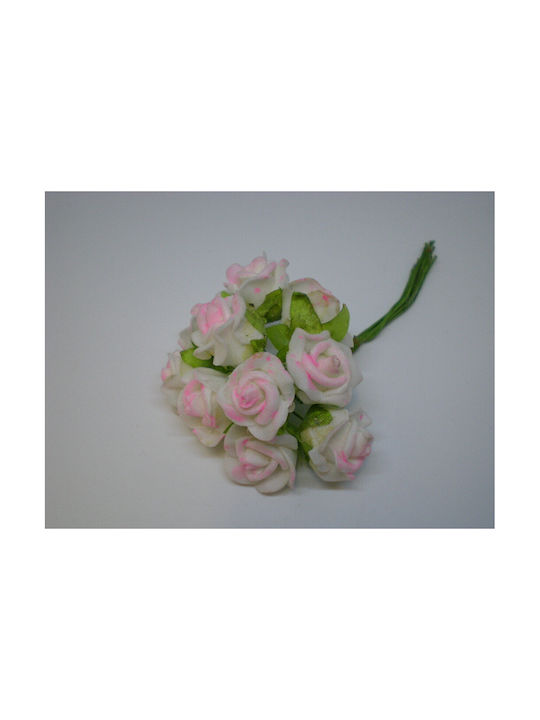 Buchet din Flori Artificiale Rose 12cm 1buc