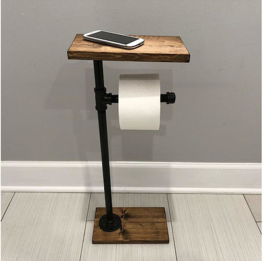 Hanah Home Wandmontierter Papierhalter Braune