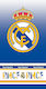 Carbotex Real Madrid 100-101-056 Παιδική Πετσέτα Θαλάσσης Μπλε Ποδόσφαιρο 140x70εκ.