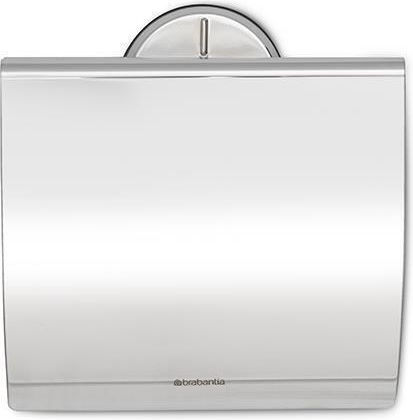 Brabantia Επιτοίχια Χαρτοθήκη Inox Ασημί