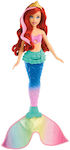 Mattel Κούκλα Άριελ Swim & Splash Μαγική Γοργόνα για 3+ Ετών