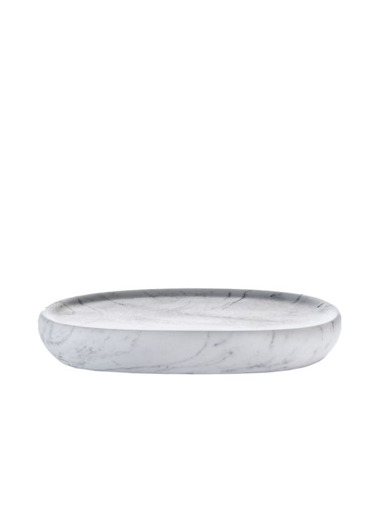 Sorema Ceramic Soap Dish Countertop White