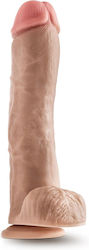 Dr. Skin Mr. Savage Glass Dildo with Balls and ...