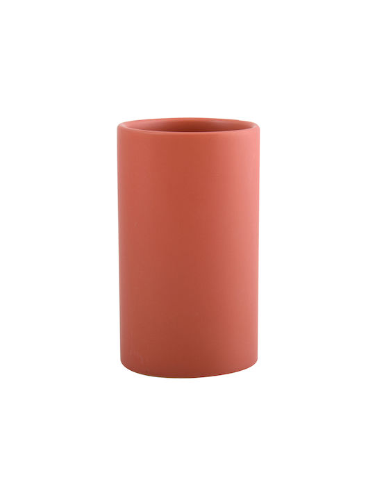 Spirella Tabletop Cup Holder Ceramic Terracotta Matt