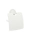 Bemeta Wall-mounted Paper Holder Metallic White