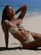 Bikini Set with Removable Padding Brazil Beige