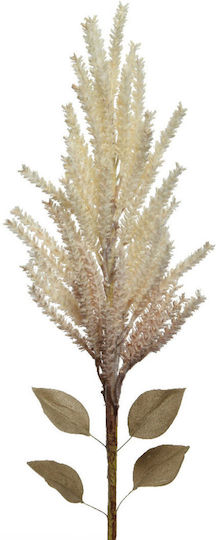 Τεχνητό Διακοσμητικό Κλαδί Pampas grass Μπεζ 13cm Interni Oggi