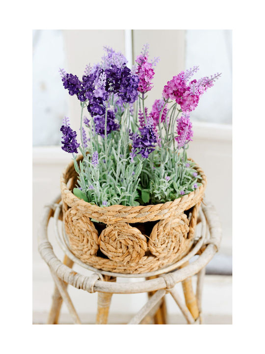 Artificial Plant in Small Pot Lavender Black 12cm Interni Oggi