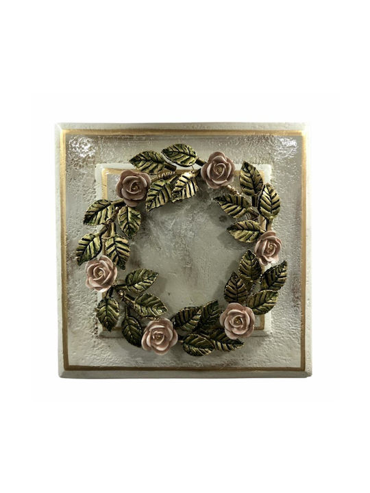 Wooden Wreath Wall 30x30cm