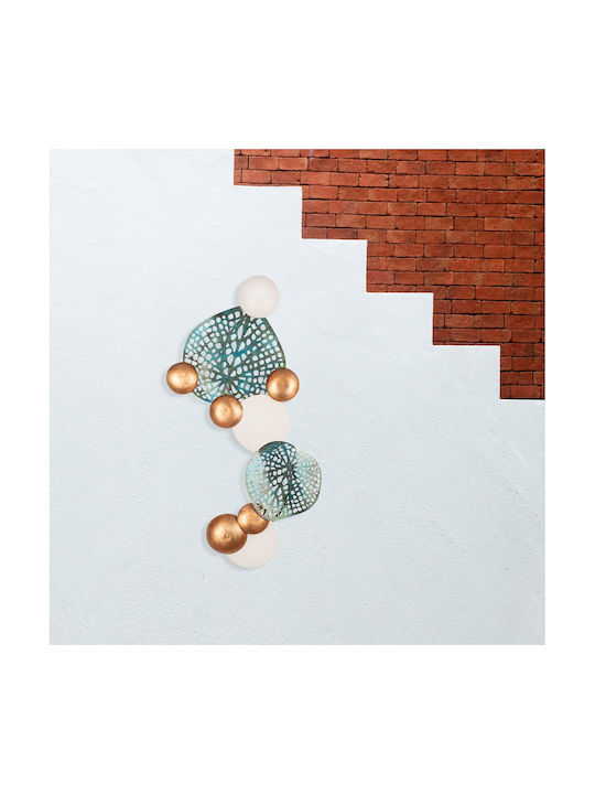 Metallic Wall Hanging Decor 32x32cm