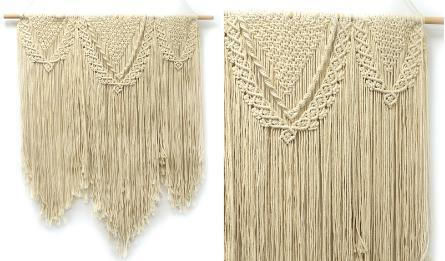 Faitakis Pack Μακραμέ Κρεμαστό 80x80cm